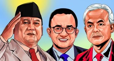 Prabowo, Anies dan Ganjar di Mata Netizen dan Rakyat