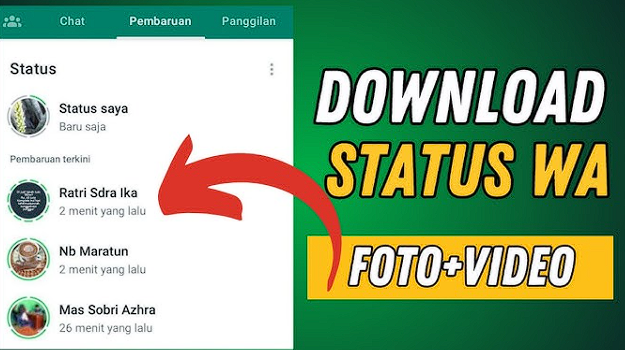 Cara Download Story Wa